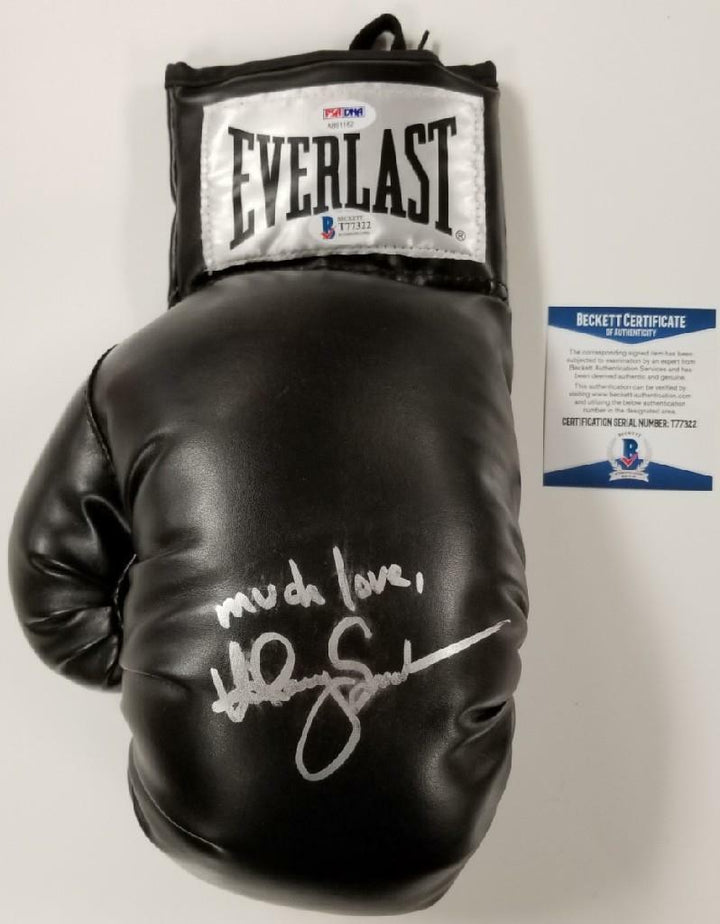 Hilary Swank signed Everlast Boxing Glove Million Dollar Baby ~ Beckett BAS COA
