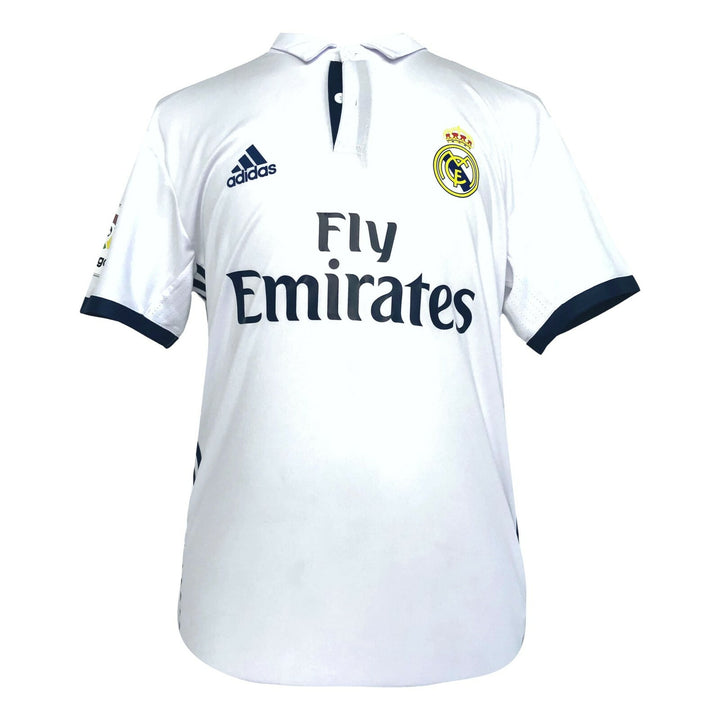Karim Benzema Autographed Real Madrid Jersey BAS COA Signed Soccer