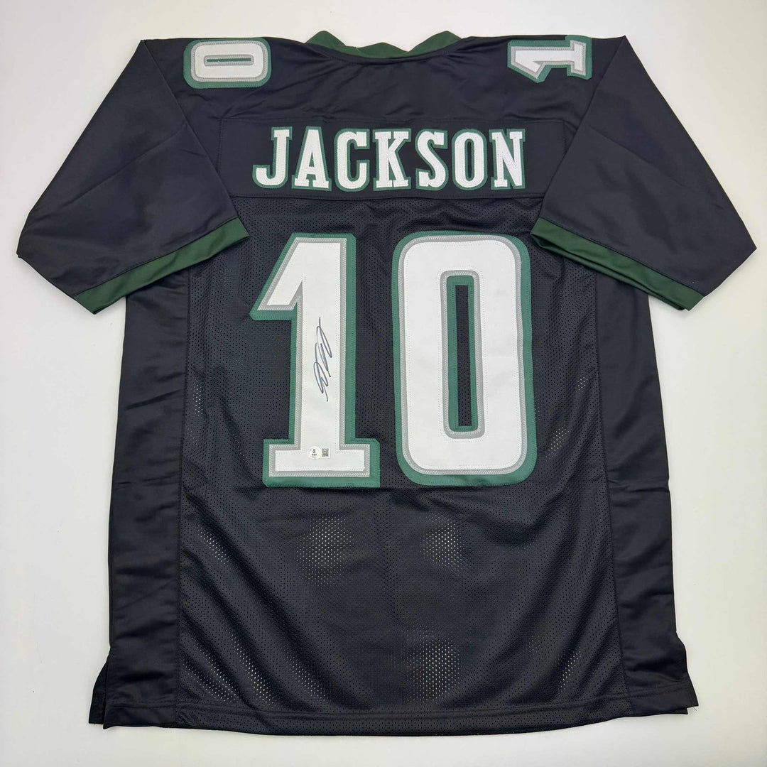 Autographed/Signed DESEAN JACKSON Philadelphia Black Jersey PSA/DNA COA