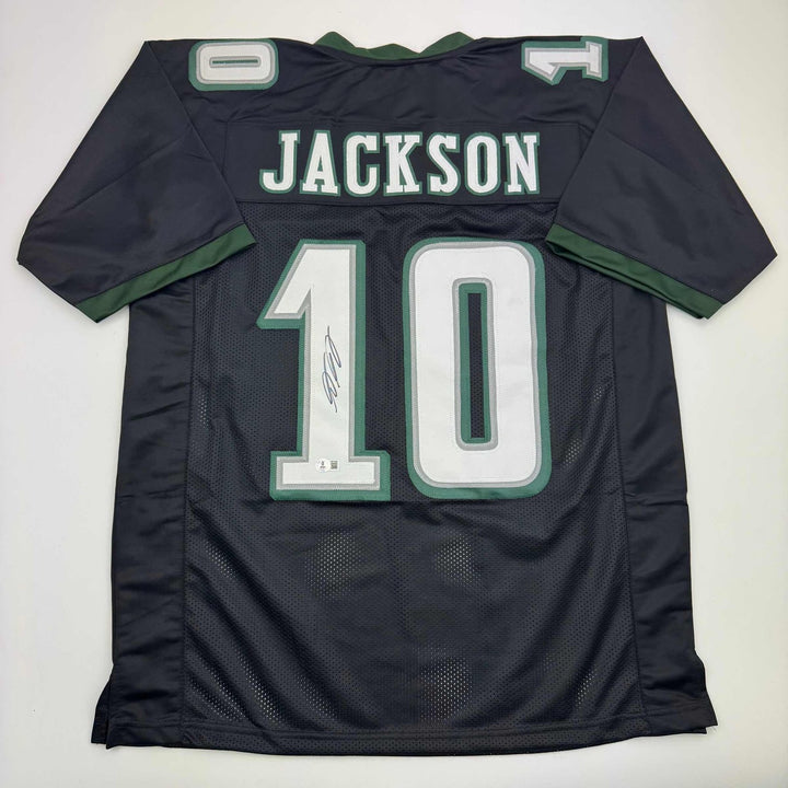 Autographed/Signed DESEAN JACKSON Philadelphia Black Jersey PSA/DNA COA