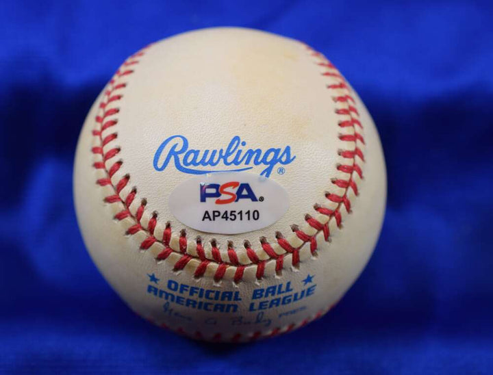 Phil Rizzuto PSA DNA Autograph American League Signed Baseball