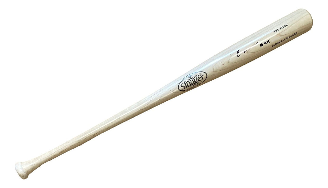 Elly De La Cruz Cincinnati Reds Signed Tan Louisville Slugger Bat BAS