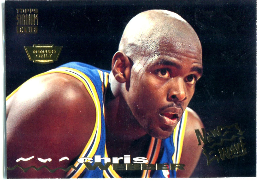 Chris Webber 1993 Topps Stadium Club Card