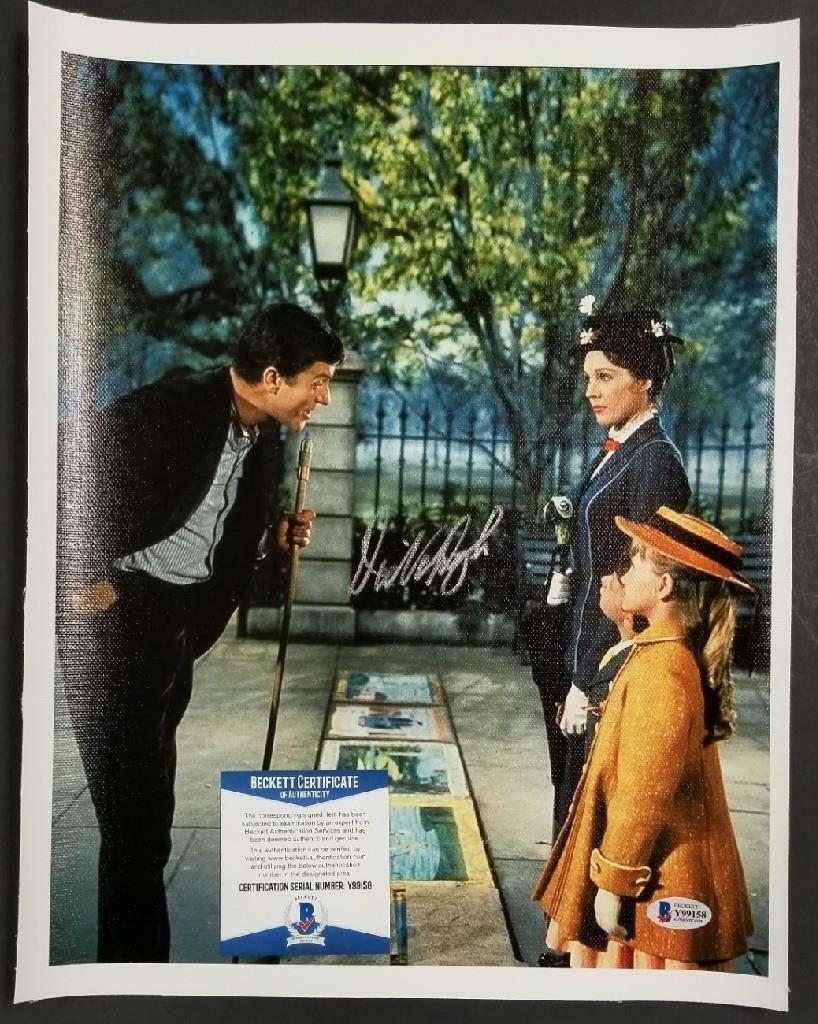 Dick Van Dyke autograph signed Mary Poppins 11x14 Canvas Photo #5 ~ BAS COA
