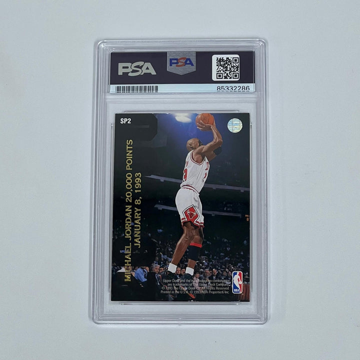 1993 NBA Upper Deck SP2 Dominique Wilkins Card Signed Card AUTO PSA Slabbed Hawk