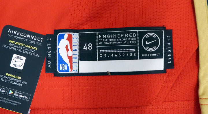 New Orleans Pelicans Zion Williamson Signed Red Nike Jersey Size 48 Fanatics