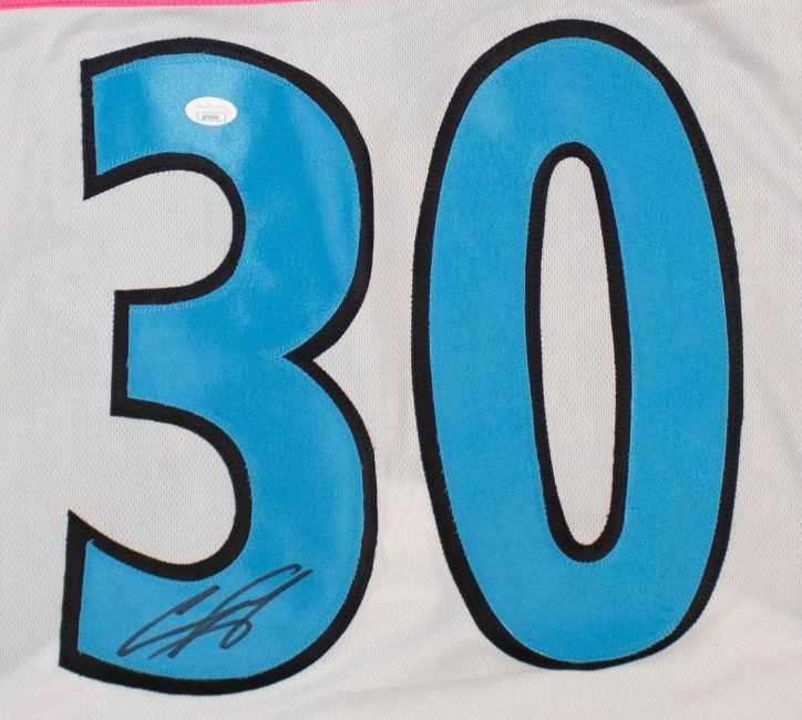 Ilya Sorokin New York Signed Alternate White Hockey Jersey JSA Hologram