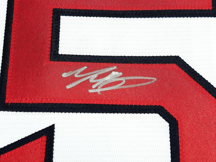 Boston Red Sox Mookie Betts Signed White Nike Jersey Size XL JSA