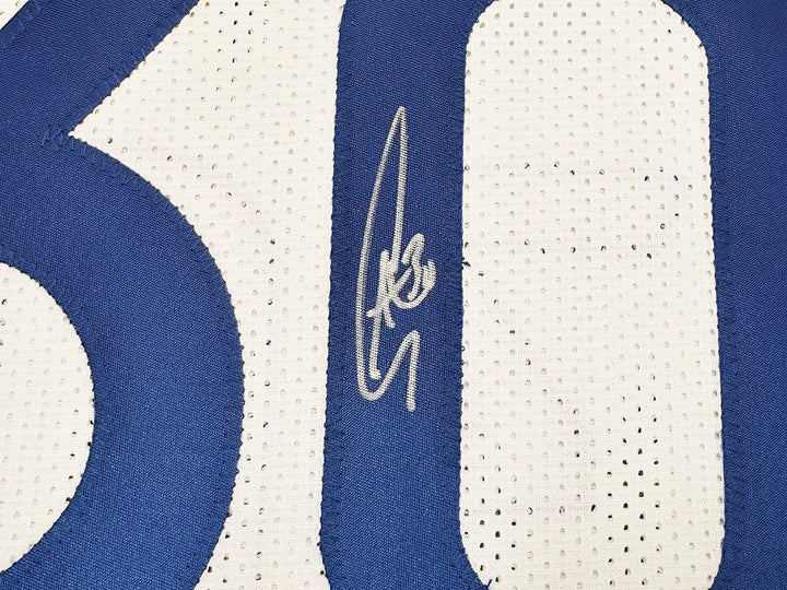 Golden State Warriors Stephen Curry Autographed Signed White Jersey JSA