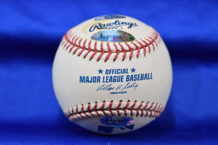 Ernie Banks Tristar COA Autograph Major League OML Signed Baseball