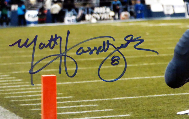 Matt Hasselbeck Autographed Signed Seattle Seahawks 16x20 Photo MCS Holo