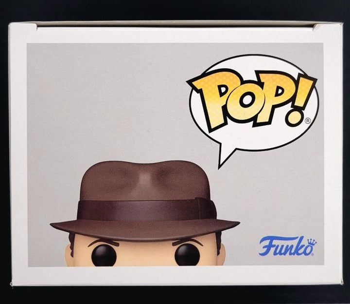 Harrison Ford signed Indiana Jones Funko Pop Figure 1355 autograph ~ Beckett BAS