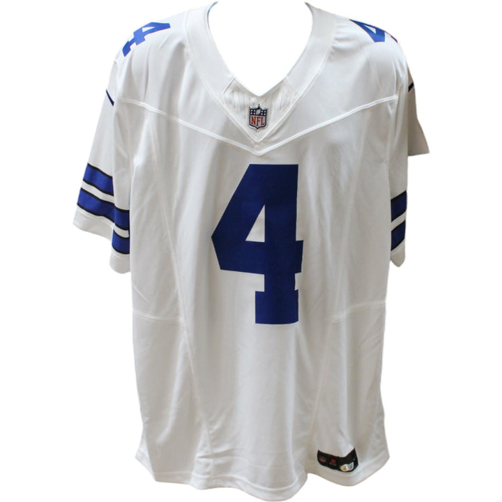 Dak Prescott Autographed/Signed Dallas Cowboys Nike XL Jersey Beckett 47379