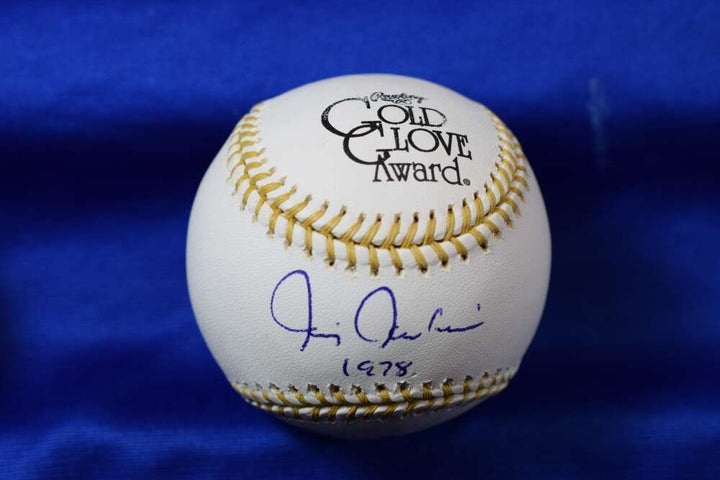 Chris Chambliss PSA DNA Autograph Gold Glove Award Signed Baseball