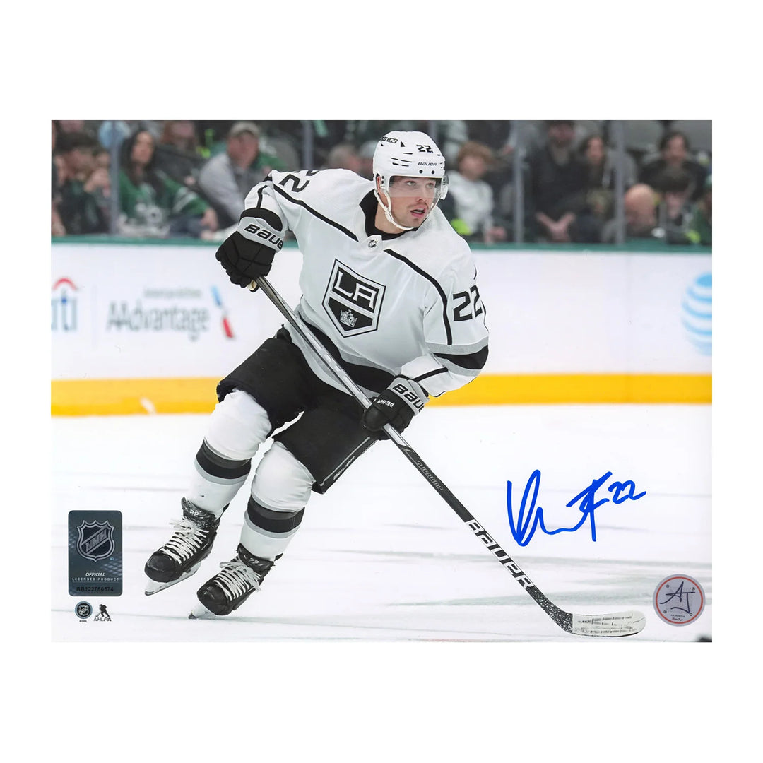 Kevin Fiala Signed Los Angeles Kings Hockey 8x10 Photo