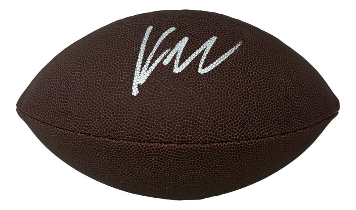 Kyren Williams Los Angeles Rams Signed Wilson Super Grip Football BAS