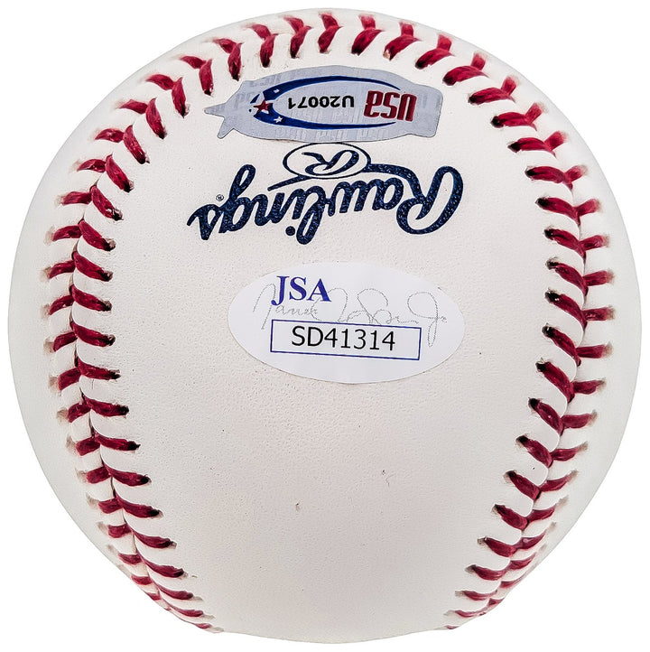 Fernando Tatis Jr Auto MLB 2019 Opening Day Logo Baseball MLB Debut JSA