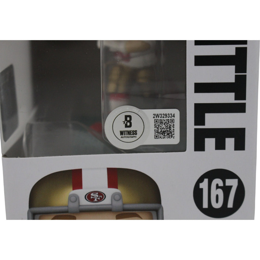 George Kittle Autographed San Francisco 49ers Funko Pop! #167 Beckett 42380