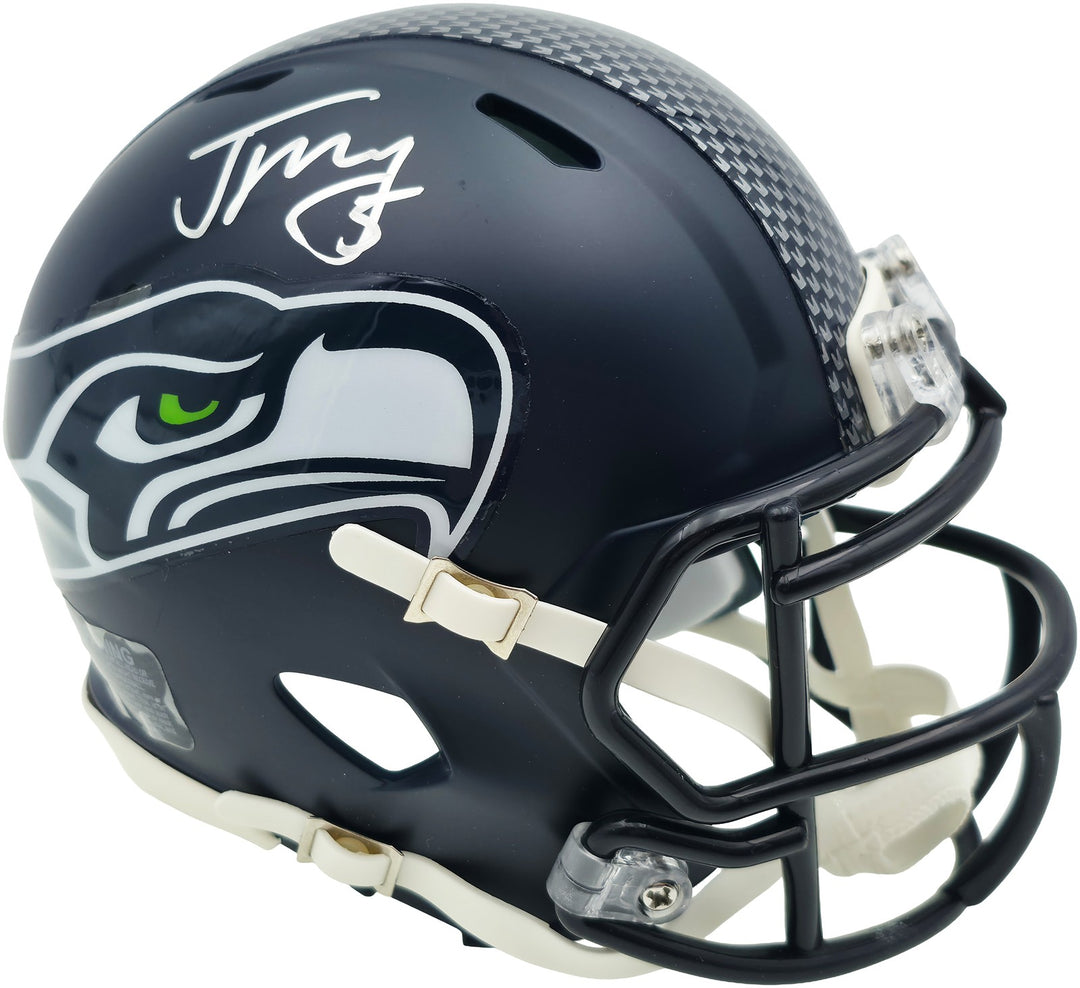 Jason Myers Signed Seahawks SB LX Champions Speed Mini Helmet MCS COA