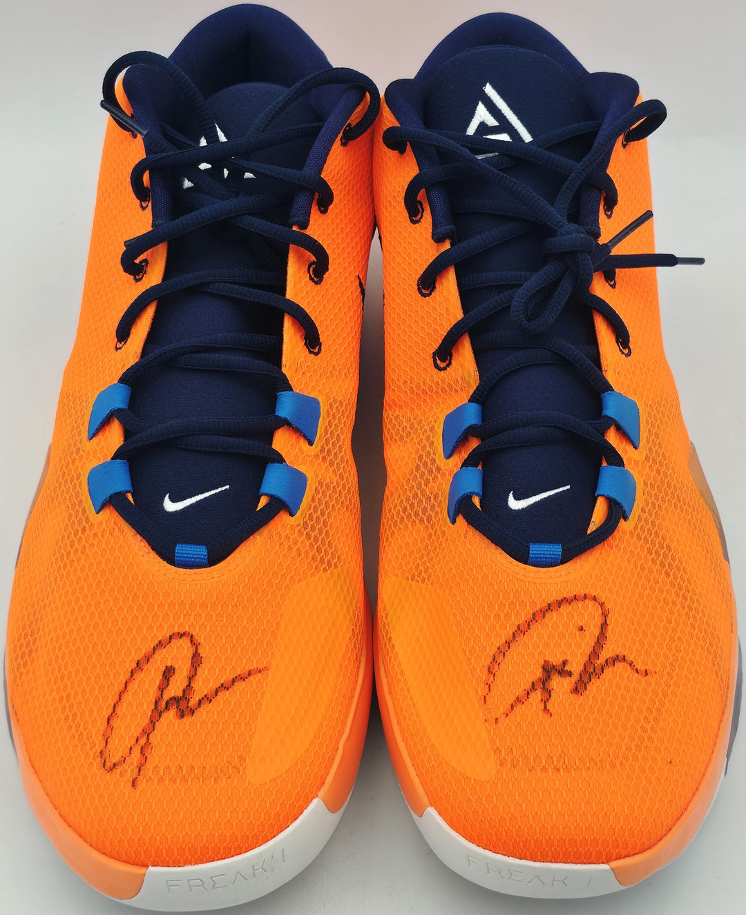 Giannis Auto 2019 (PE) Promo Nike Zoom Freak 1 Game Shoes Bucks Size 17 Beckett