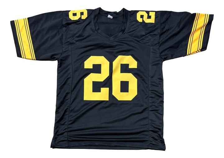 Rod Woodson Pittsburgh Signed Alternate Black Football Jersey BAS
