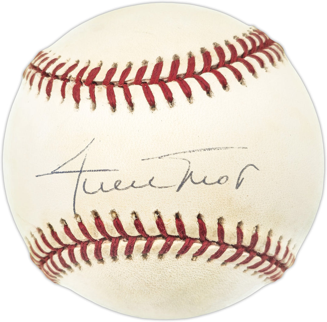 Willie Mays Signed NL Baseball San Francisco Giants Beckett #AE31056