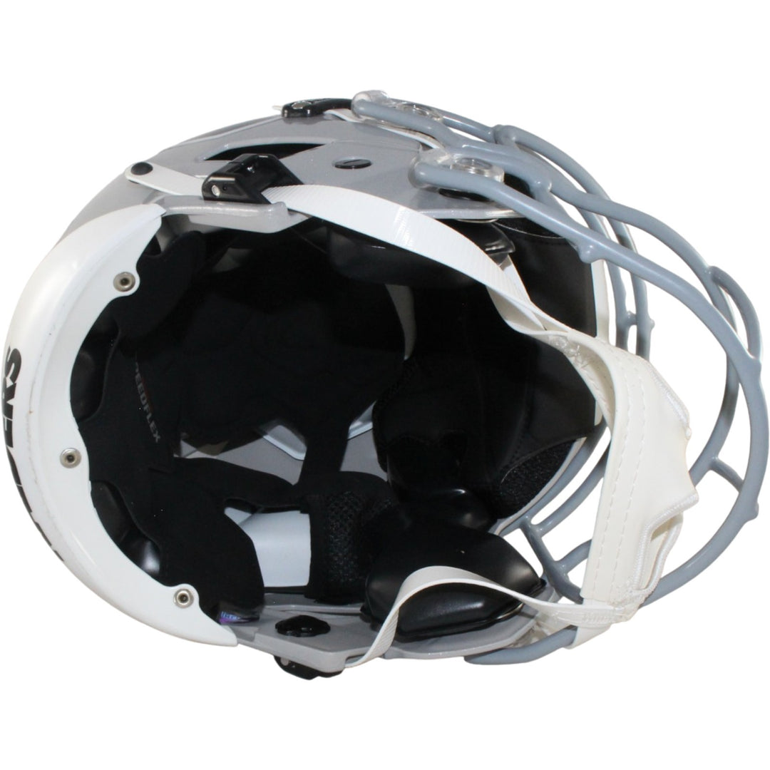 Ashton Jeanty Autographed Las Vegas Raiders SpeedFlex Beckett Witnessed 57512