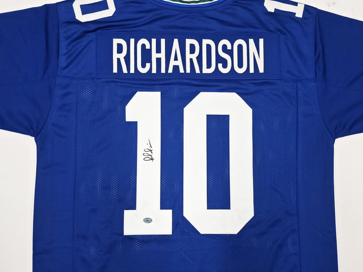 Seattle Seahawks Paul Richardson Autographed Blue Jersey GTSM
