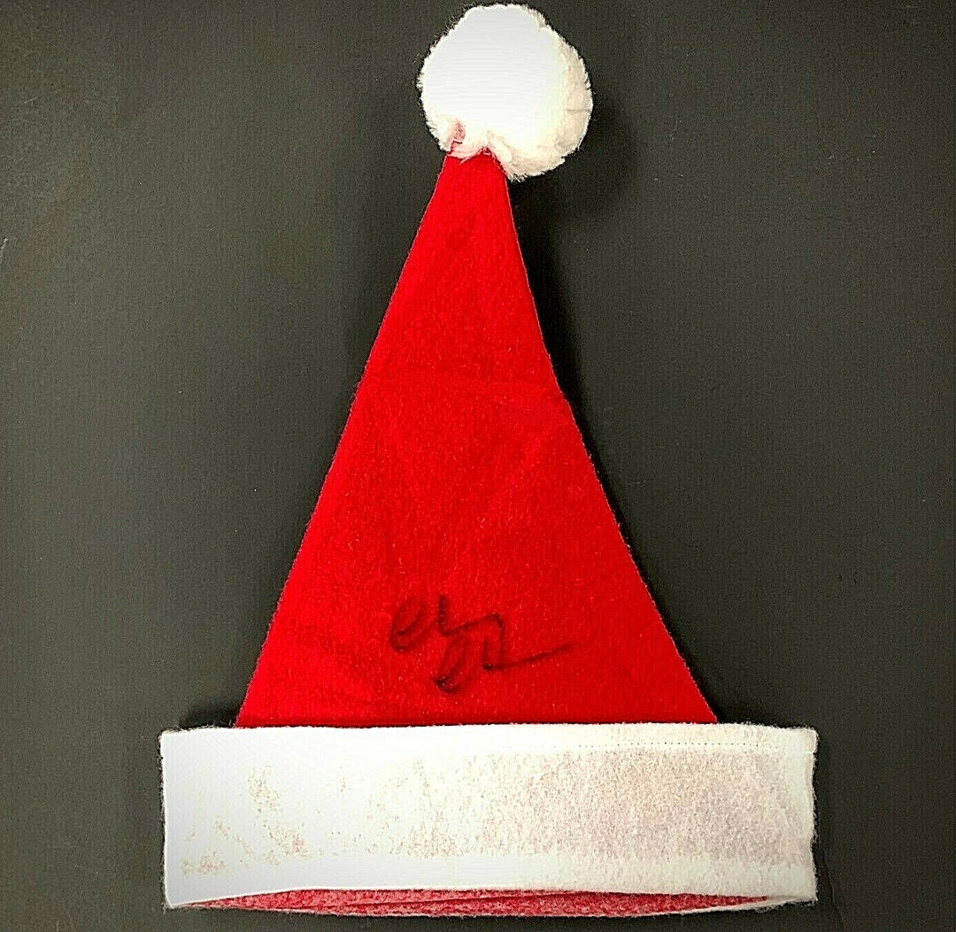 Chevy Chase autograph Christmas Vacation signed Santa Claus hat PSA/DNA COA LOA