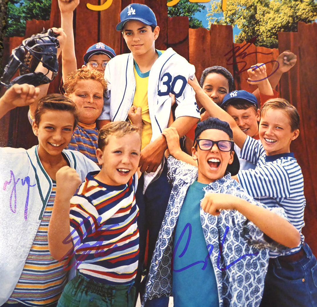The Sandlot Autographed Signed 11x14 Photo With 4 Signatures MCS Holo