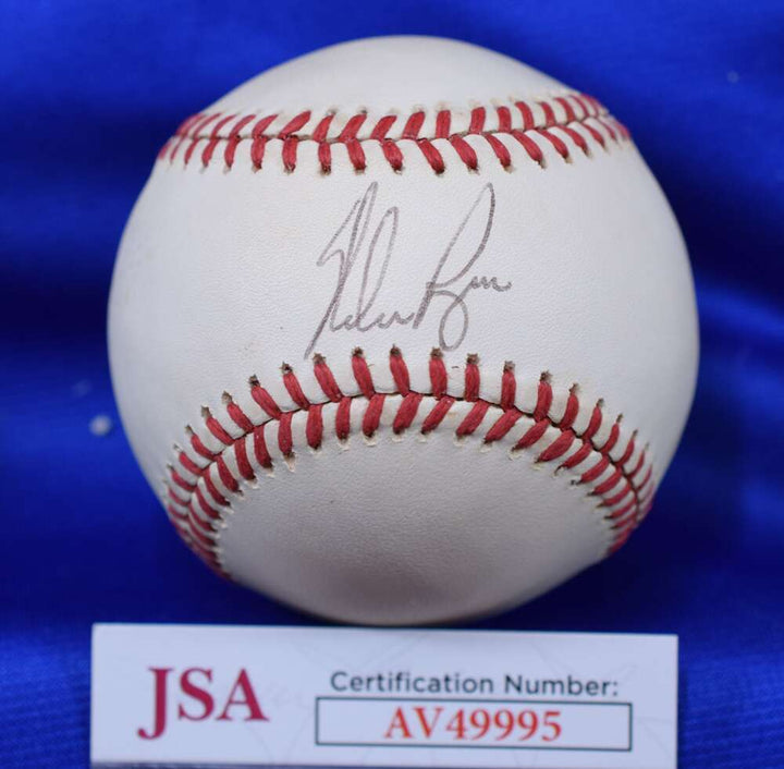 Nolan Ryan JSA COA Autographed National League Signed Baseball