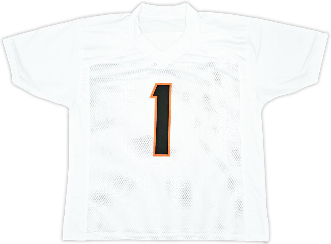 Cincinnati Bengals Ja'Marr Chase Signed White Jersey Beckett Wit