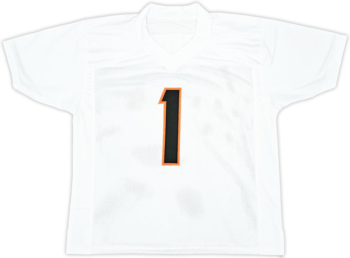 Cincinnati Bengals Ja'Marr Chase Signed White Jersey Beckett Wit