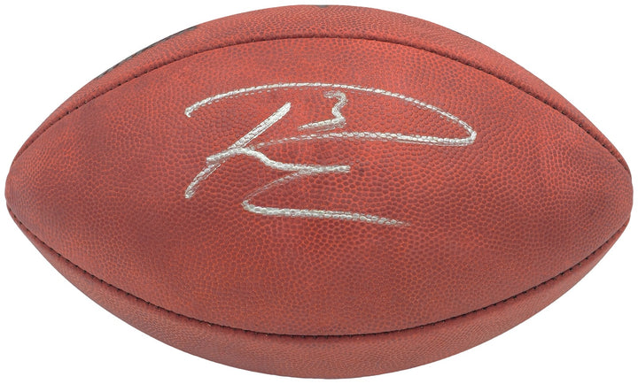 Russell Wilson Signed Official NFL Leather Broncos Logo Football Fanatics Holo