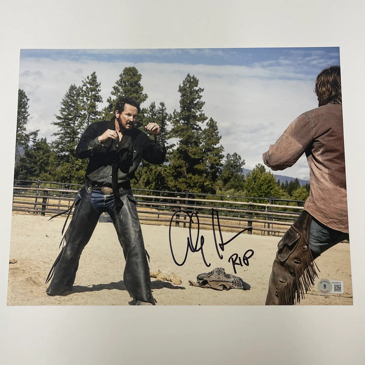 Cole Hauser Signed 11x14 Photo PSA Autographed Yellowstone