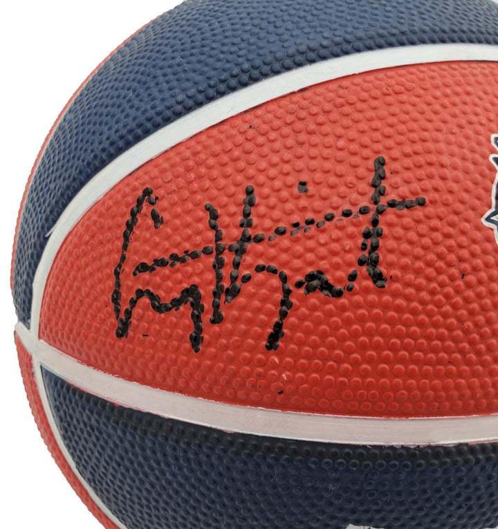 Corey Kispert Signed Gonzaga Bulldogs Logo Rubber Basketball MCS Holo
