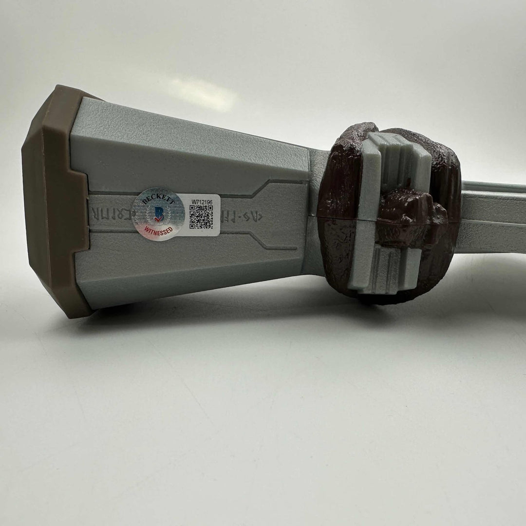 Autographed/Signed Chris Hemsworth Thor Stormbreaker 14" Axe BAS COA