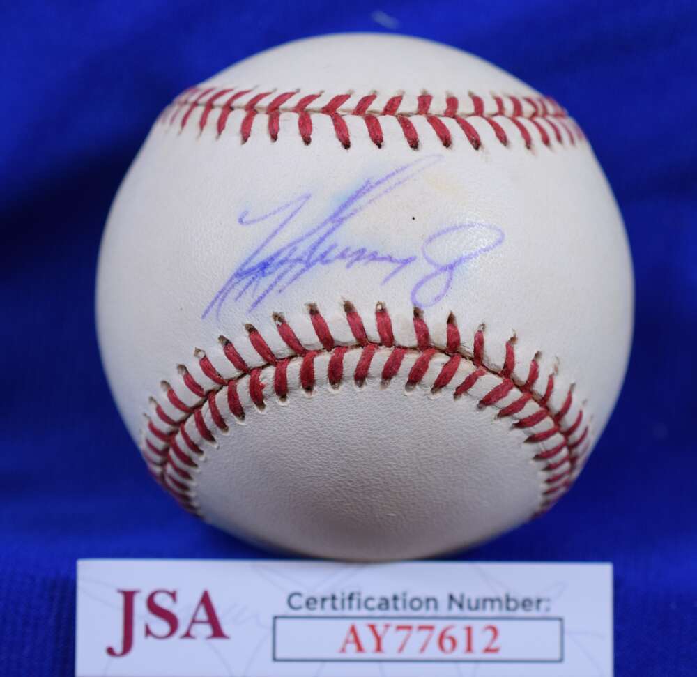 Ken Griffey Jr JSA Autograph American League Signed Baseball
