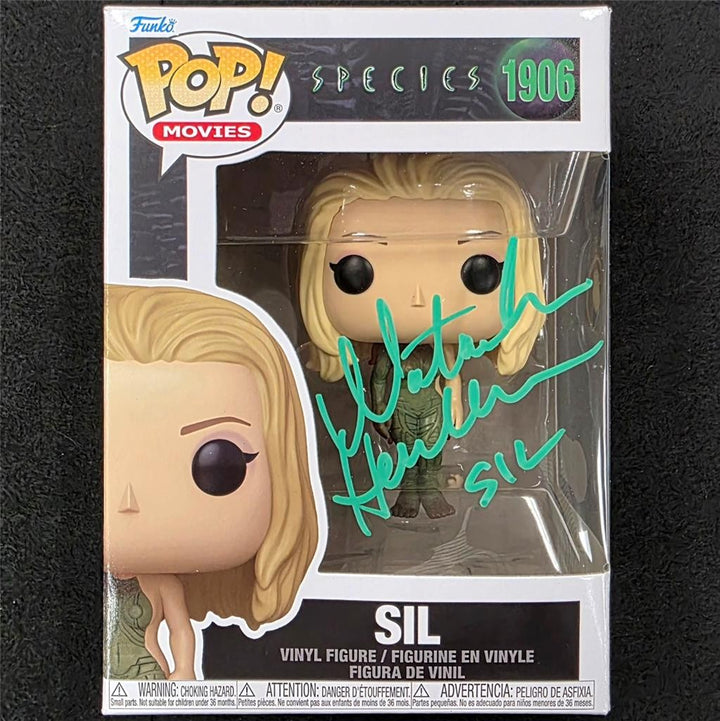Natasha Henstridge signed Species "Sil" Funko Pop 1906 autograph ~ Beckett BAS
