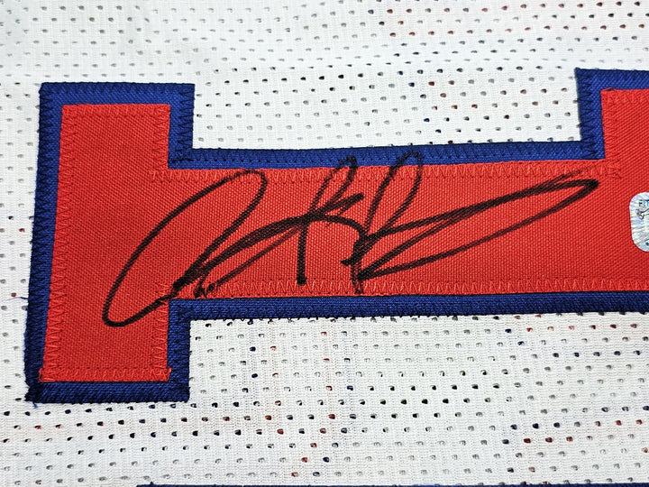 Detroit Pistons Dennis Rodman Autographed Signed White Jersey JSA