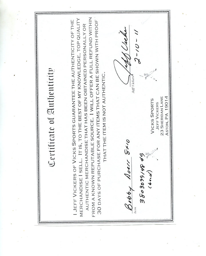 Bobby Doer Autographed "HOF 86" 8x10 Photo