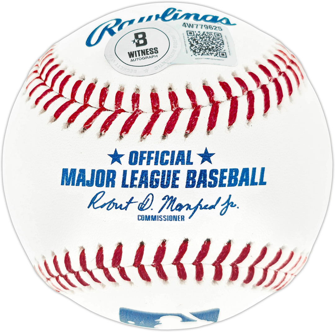 Sammy Sosa Signed Official MLB Baseball Chicago Cubs (Full Name) Beckett Witness