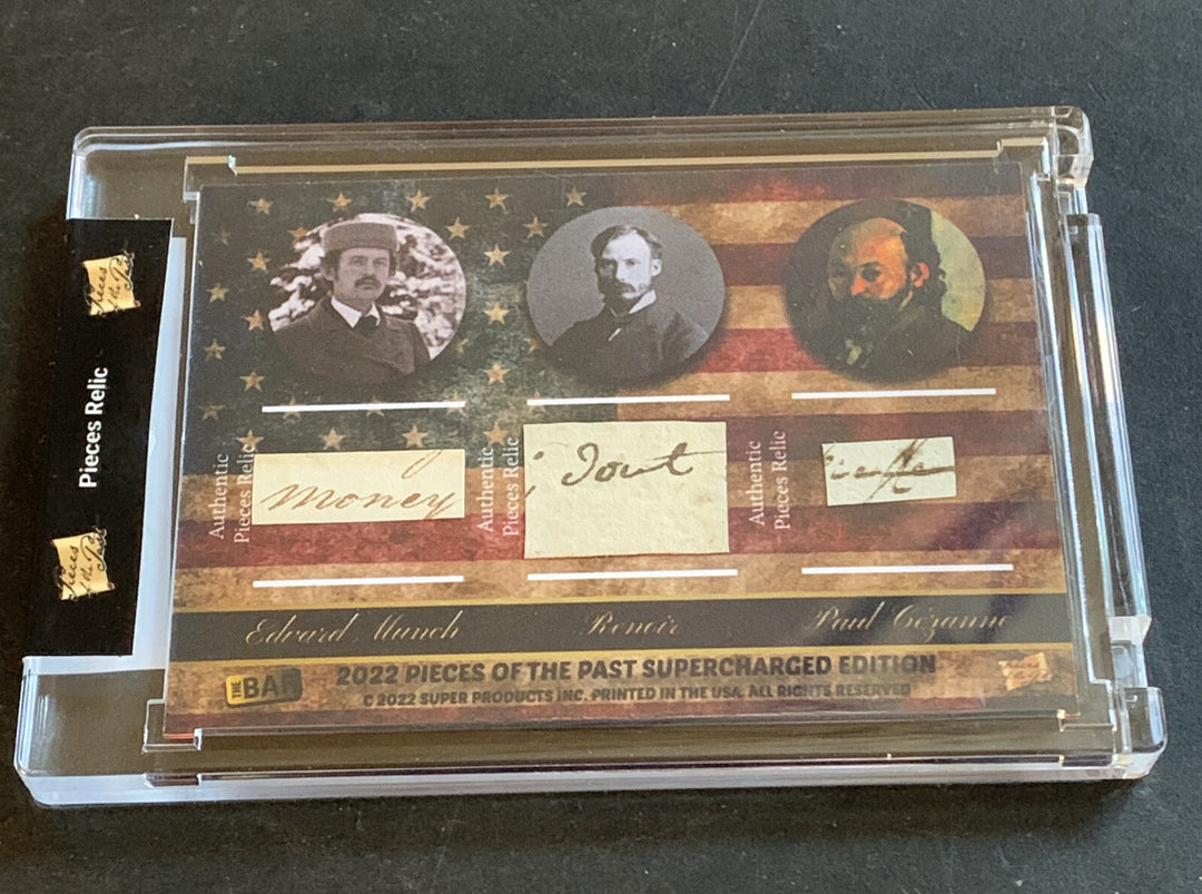 2022 Pieces of Past Relic 6 Way Painters Van Gogh Picasso Monet Munch Renoir
