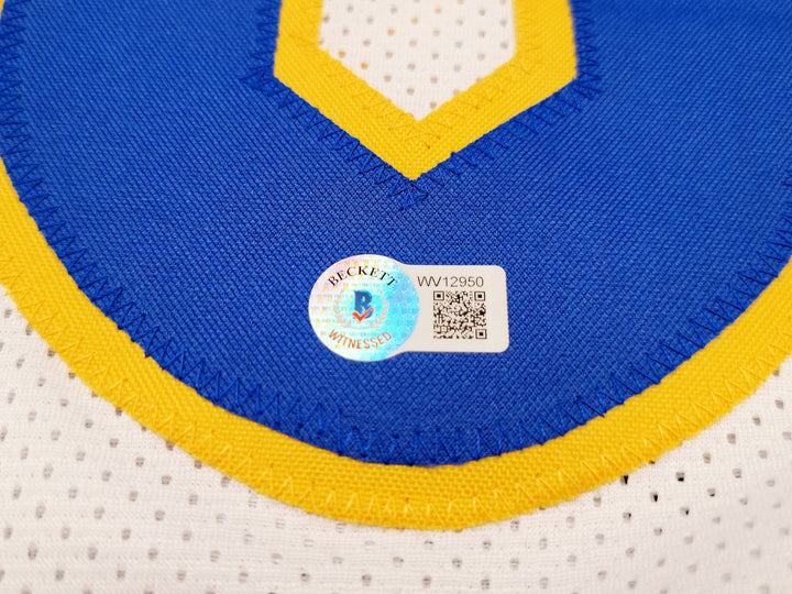 Pittsburgh Panthers Kenny Pickett Signed White Jersey Beckett