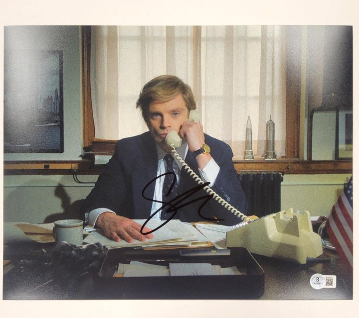 Sebastian Stan signed The Apprentice 11x14 photo autograph Trump ~ Beckett BAS