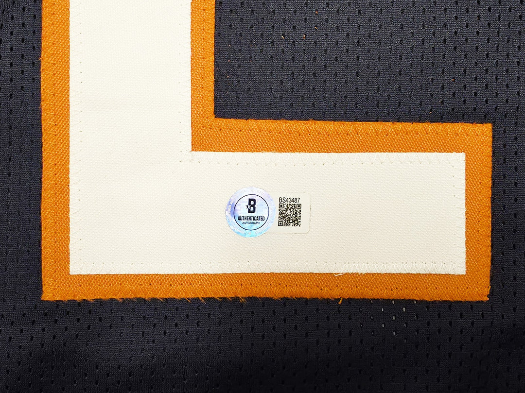 Chicago Bears Devin Hester Autographed Signed Blue Jersey Beckett BAS QR