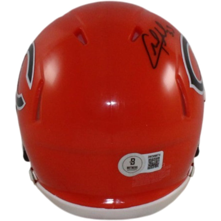 Charles Tillman Autographed Chicago Bears 22 Alt Mini Helmet Beckett WIT 56384