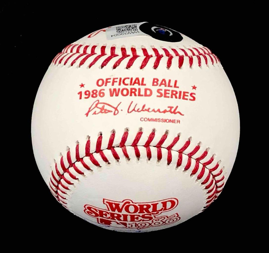 Darryl Strawberry signed Mets 1986 World Series Baseball BAS Beckett Witnessed