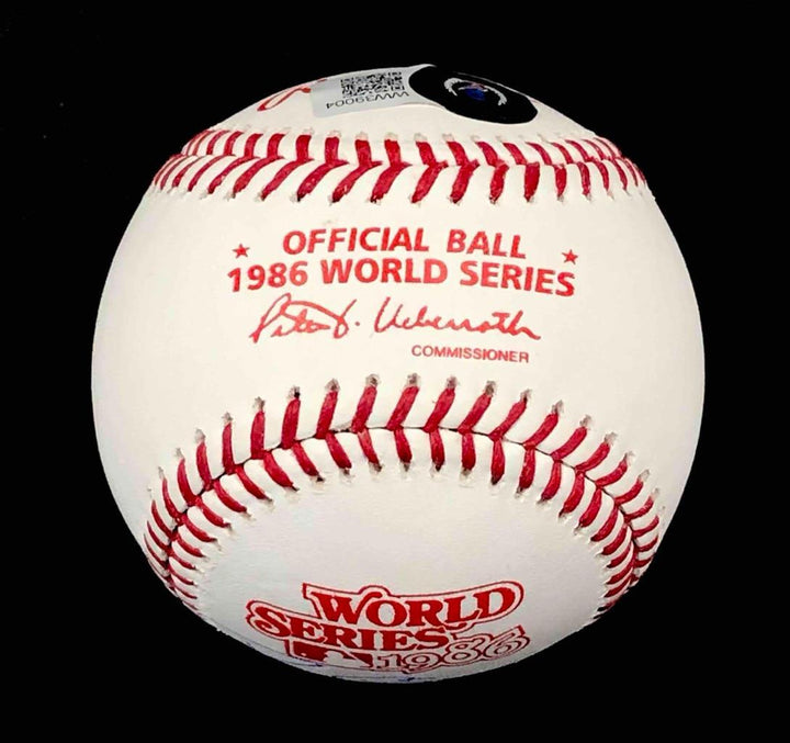 Darryl Strawberry signed Mets 1986 World Series Baseball BAS Beckett Witnessed