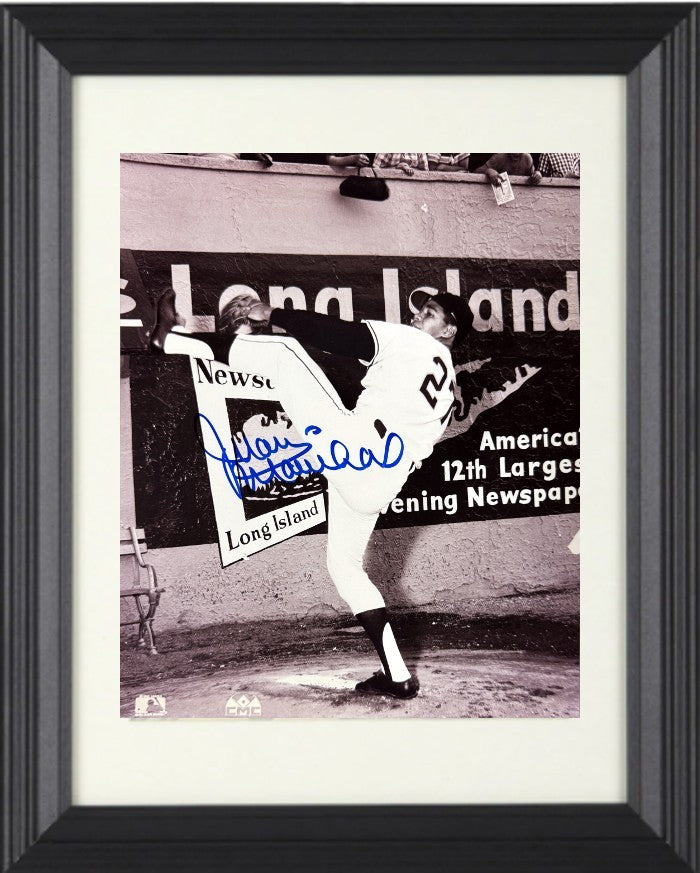 Juan Marichal signed San Francisco Giants MLB 8x10 Photo Framed- COA (HOF)